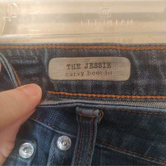 AG Adriano Goldschmeid The Jessie Curve Bootcut Jeans 27 - Picture 10 of 10